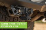 DV8 Offroad Xtract Hitch Skid Plate - Image 2